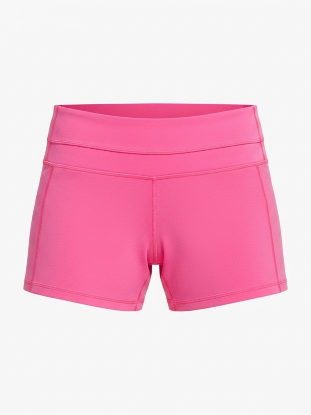 Lululemon Reverse Groove Short Parfait Pink Pinkelicious Reversible Size 6 EUC